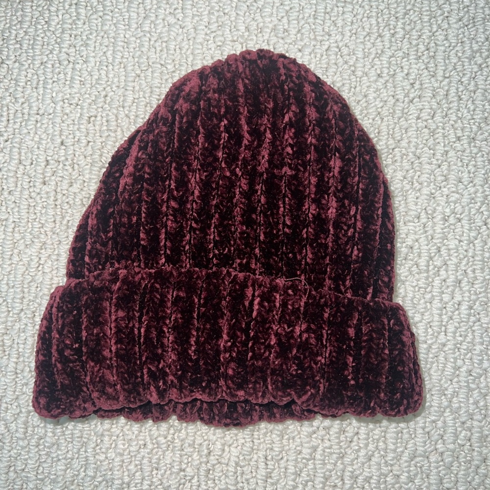 Burgundy Maroon H&M Hat Beanie